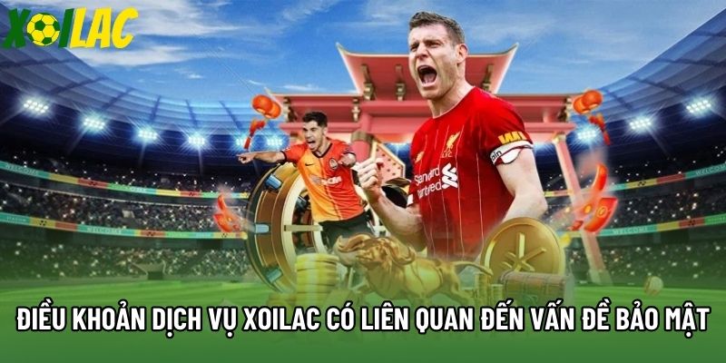 Điều khoản dịch vụ Xoilac có liên quan đến vấn đề bảo mật Điều khoản dịch vụ Xoilac có liên quan đến vấn đề bảo mật